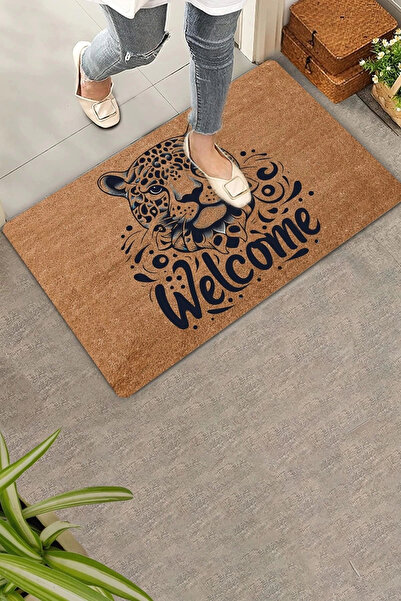 Valerine Life Ματ Άγρια Κομψότητα Jaugar Καλωσόρισμα Παστάκι Πόρτας 45x70cm