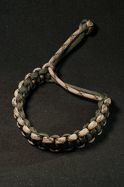 PARACORD Paraşüt İpi Bileklik - Dağcılık Kamp Bileklik - Outdoor Bileklik - Cobra Style Bileklik