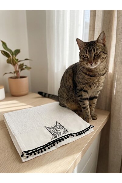 Dekomina Animal Figured Face Towel