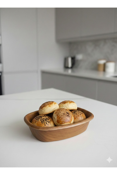 CASTEROLİ Küçük Boy Oval Ekmek Sepeti