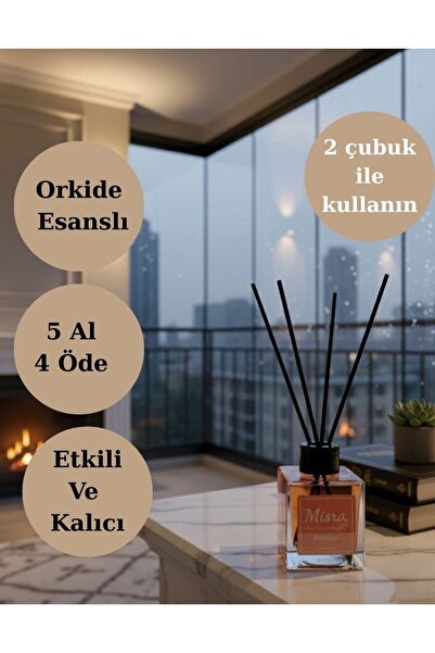 misra home collection 100ML Bellisimo (Orkide)Kokusu Çubuklu Oda Kokusu Dolap...