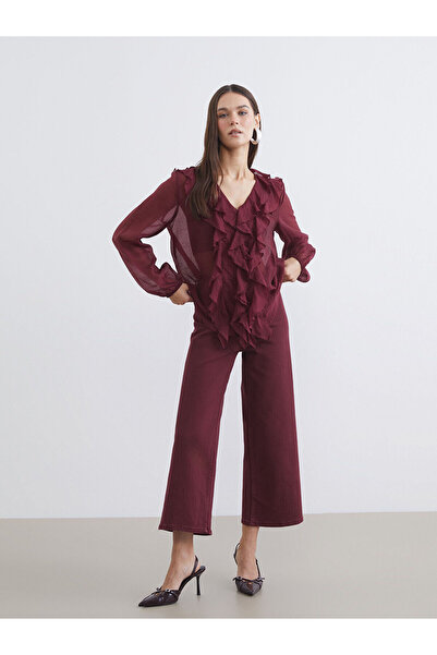 LC Waikiki Seray New Season Wideleg Women's Jean Trousers