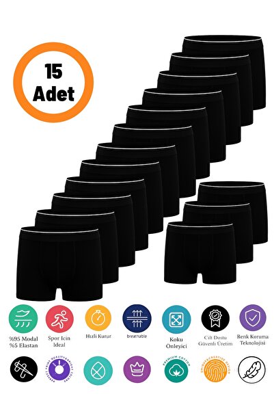 DU&ME Nefes Alabilen Erkek Boxer Yumuşak, Esnek Ve Dayanıklı Iç Çamaşırı