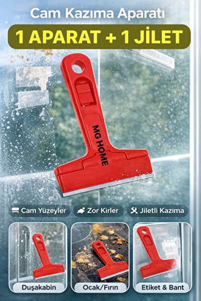 VENON 1 TAKIM Leke Kazıyıcı Ocak,Cam,Mermer Kazıma Temizleme Her Yüzeyde Kull...