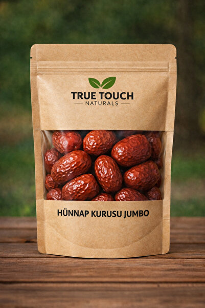 True Touch Hünnap Kurusu Jumbo 250gr. ( Çin Hurması - Tarçın Hurması - Kırmız...