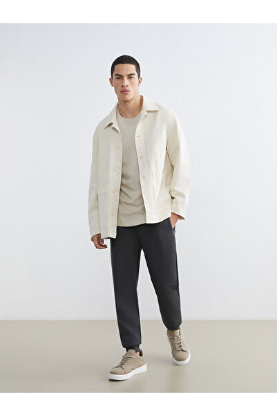 LC Waikiki Pantaloni de sport groși pentru bărbați, brodați, Peak New Season