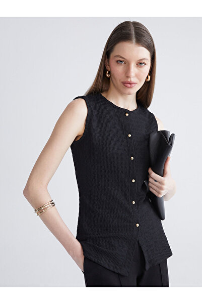 LC Waikiki طاقم الرقبة بلوزة محكم