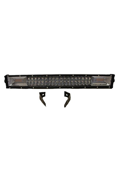 Space Offroad sis lambası 80cm 135led Beyaz-amber 405w çakarlı Adet / LASS292