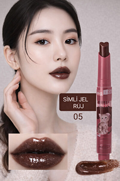 magic casa Simli Jel Ruj – Cam Parlak Görünüm | Kalp Uçlu | Akışkan Jel Doku ...