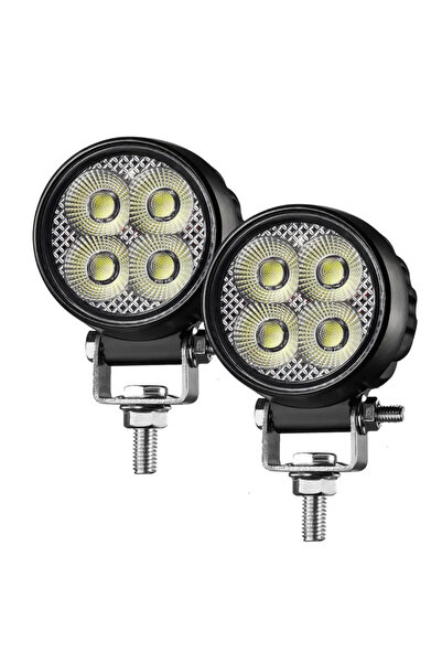 Space Offroad sis lambası 4 led beyaz 20w 12-30v adet uzun kablosuz / LASS399