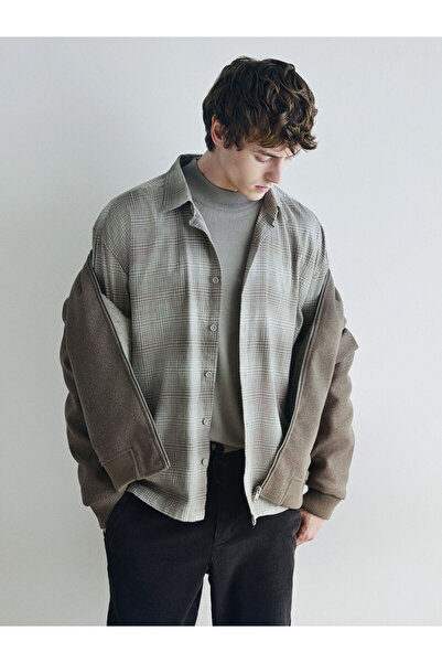 LC Waikiki Ανδρικό πουκάμισο ξυλοκόπος με μακρυμάνικο καρό μοτίβο Vision New ...