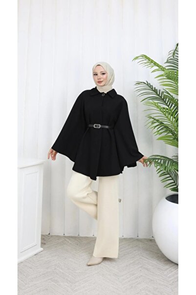 Belted Black Cachet Coat