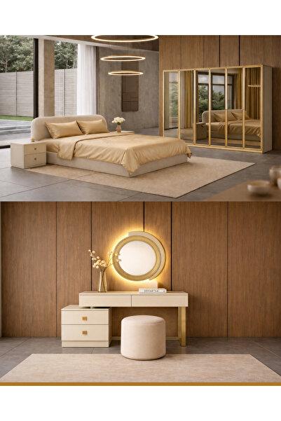 inegölmobilyası Zen Yatak Odası Takımı %100 MDF