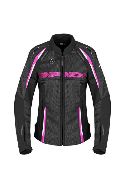 Spidi Race Warrior 2 Net Lady Summer Jacket Black Fuchsia