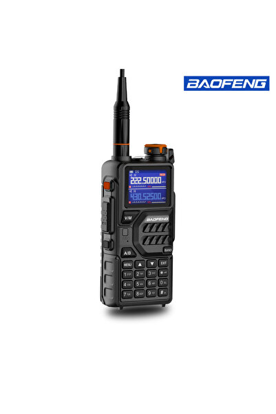 BAOFENG USB Plug black K5 Plus Handheld multi-band 10-watt 999-channel 2500mAh 1.77-inch col