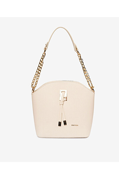 Greyder Kadın Siyah 3 Bölmeli Omuz Çantası 4K2CN68669