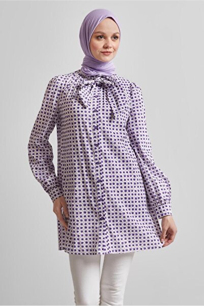 Alvina Patterned Tunic Model No: 45400