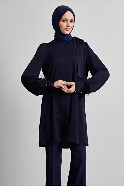 Alvina Feather Detail Tunic 45324