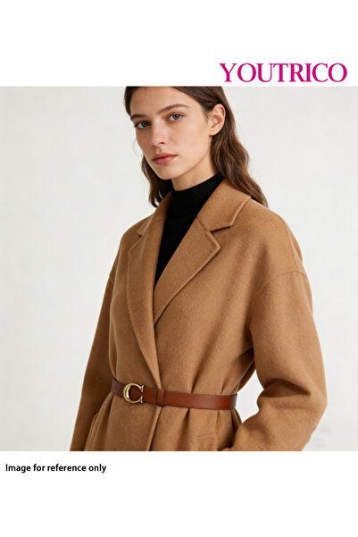 Youtrico حزام نسائي بإبزيم على شكل حرف C - حزام خصر بسيط