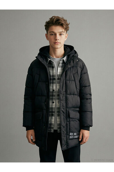 LC Waikiki Özmarka Новий сезон Чоловічий дитячий пуховик з капюшоном