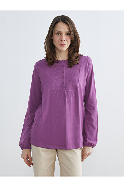 LC Waikiki Bluză brodată cu guler tip bicicletă Hilfa, colecția nouă