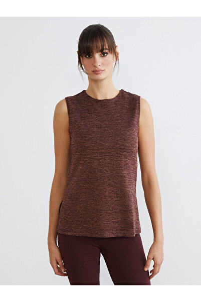 LC Waikiki Brown Crew Neck Women's Tank Top