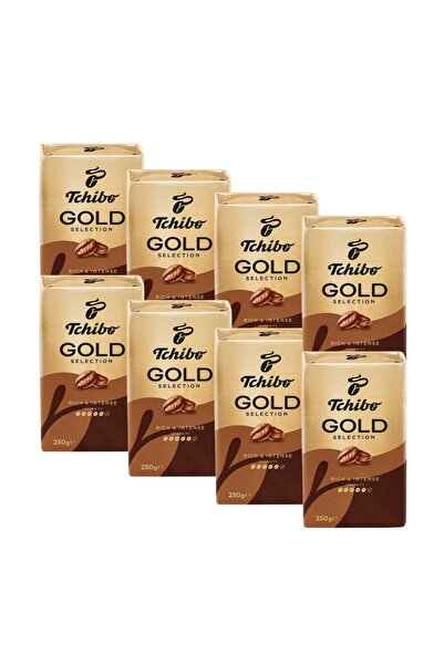 Tchibo Tchibo Gold Selection - 8 Pack Filter Coffee 250gr