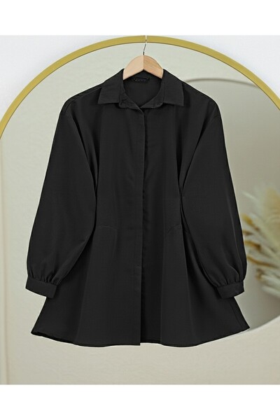 HİJABAYA Πουκάμισο με κρυφό κουμπί με ζώνη με κρίκο