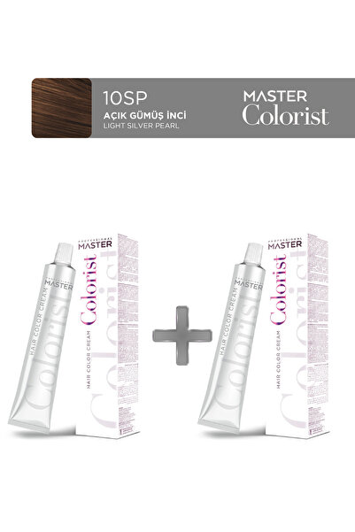 Master colorist 2'li Tüp Saç Boyası 60 ml 10SP Açık Gümüş İnci