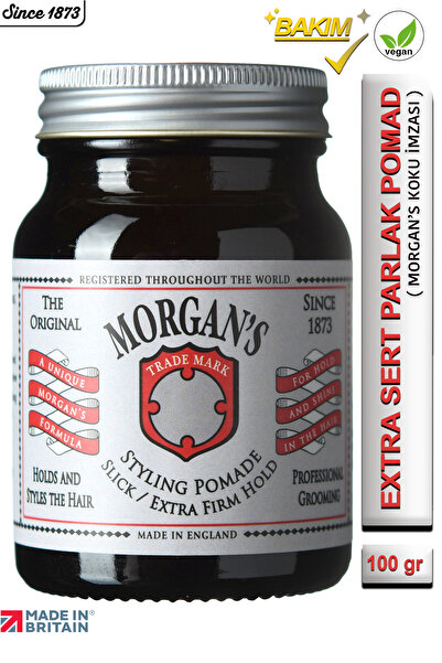 Morgan's Pomade Morgan's Slick Extra Firm Hold - Extra Sert Tutucu Şekillendi...