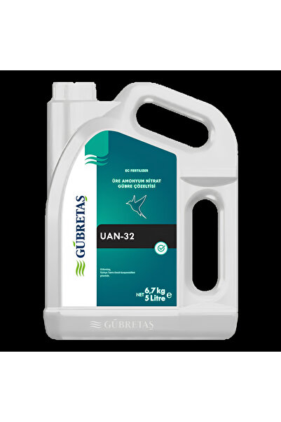 GÜBRETAŞ GÜBRETAŞ U.A.N. 32 - YÜKSEK AZOTLU SIVI YAPRAK GÜBRESİ 20 LT