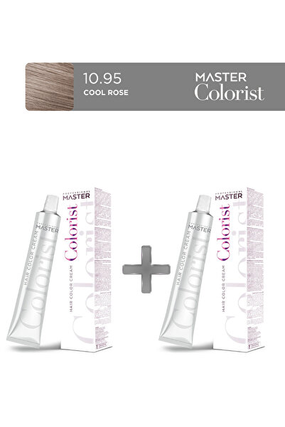 Master colorist 2'li Tüp Saç Boyası 60 ml 10.95 Cool Rose