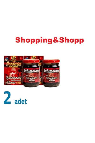 Şahmerdan Kuvvet Mesir Atom Şahımerdan Bitkisel Epmdyumlu Macun 240 gr X 2 Adet