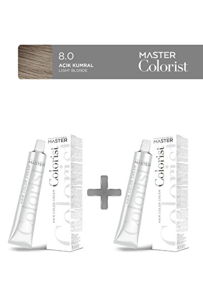 Master colorist 2'li Tüp Boya 8.0 Açık Kumral