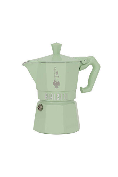 Bialetti Moka Pot Exclusive 3 Cup Yeşil