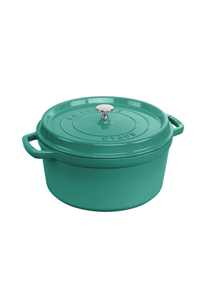 STAUB B 1024251 DÖKÜM TENCERE NANE YEŞİLİ 24 CM