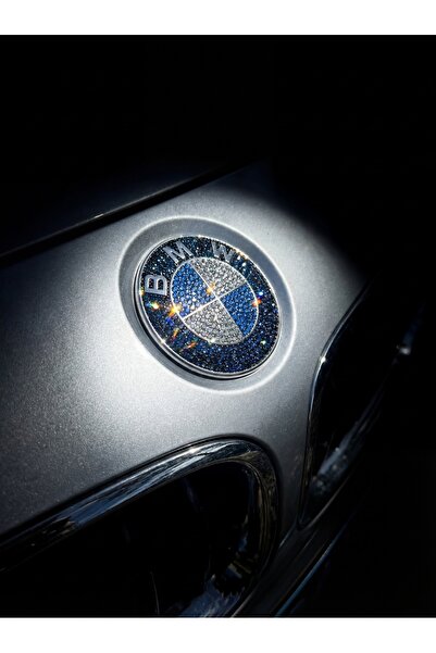AKXER BMW 74MM Diamond Coated Hood/Luggage Crest