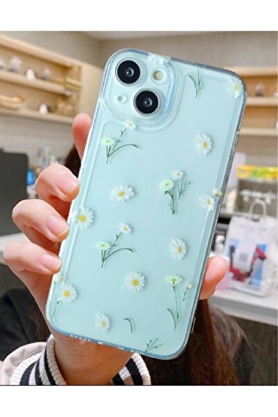 3GEN CASE İphone 15 Plus-İphone 14 Plus Uyumlu Desenli Şeffaf Silikon Kılıf