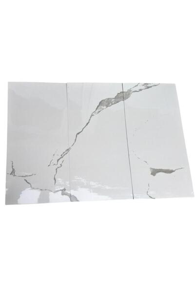 Renkli Duvarlar CF-1003 Shiny 30x60cm Mermer Desenli Yapışkanlı Seramik Desen Banyo WC Kaplama Duvar Paneli Kağıdı