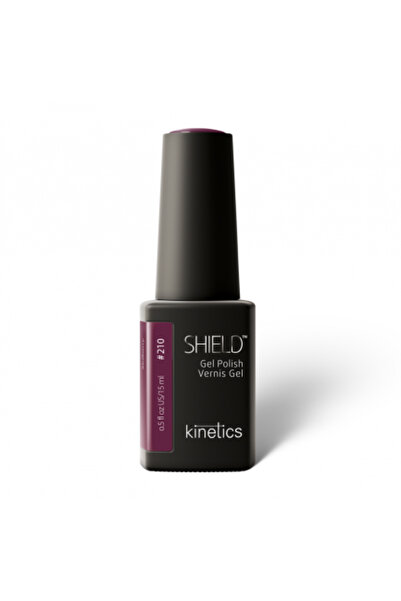 kinetics Shield Gel Polish Kalıcı Oje 15 ml – HEMA ve TPO İçermeyen | Mulberry #210