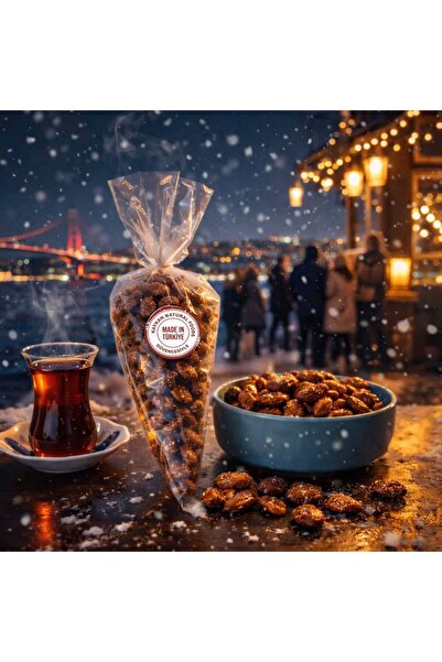 Kaykan Natural Foods Karamelli, Tarçınlı, Kavrulmuş Badem Alman Usulü (Gebrannte Mandeln) 200g