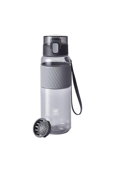 ZWILLING زجاجة مياه تريتان خالية من مادة BPA سعة 680 مل باللون الرمادي