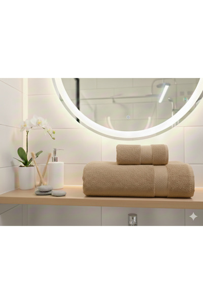 Pamira 50X90 70x140 BEREN BANYO HAVLU SETİ 2 PARÇA[1 EL YÜZ .BAŞ HAVLUSU,1 VÜ...