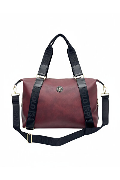 Sanmorris Geantă de mână și de umăr cu curea încrucișată reglabilă cu mai mul...