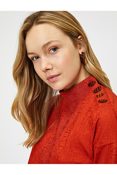 Koton Női piros póló 9YAK13110EK