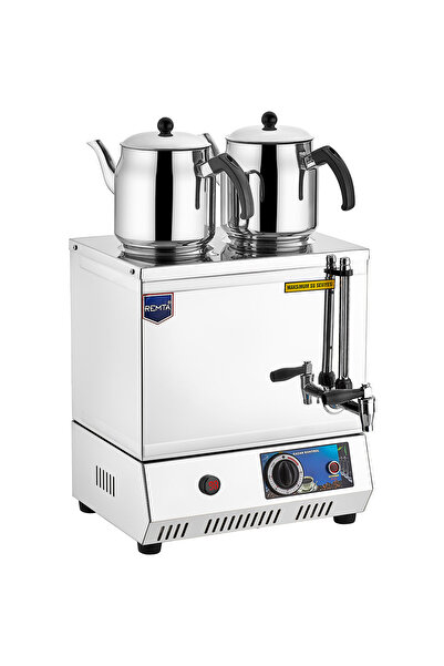 Remta Ep02 30 Model Çift Demlikli Elektrikli Çay Kazanı 23 Lt