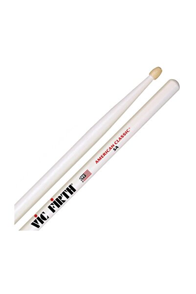 VIC FIRTH Vicfirth V5AW Beyaz 5A Bateri Çubuğu American Classic 5A Baget Whit...