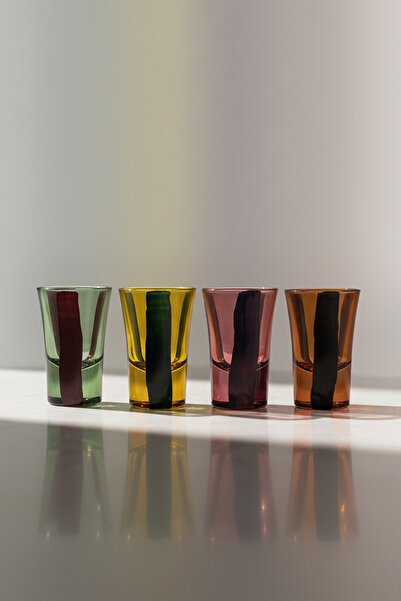Rakle Jupiter 4-Piece Shot Glass Set 34 Cc