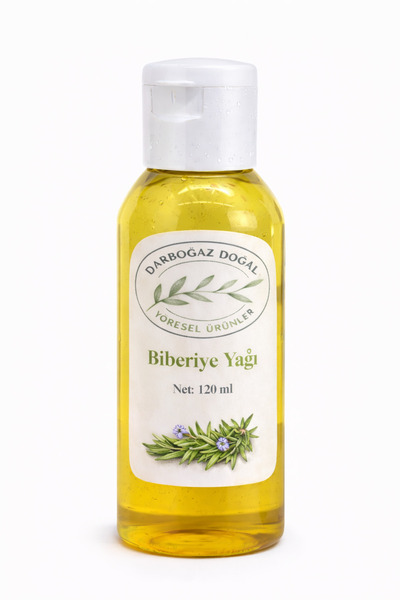 Darboğaz Doğal Yöresel Ürünler Biberiye Yağı 120 ml – Doğal Saç Bakım ve Güçl...