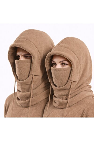 GlassySKY 1 bucăți unisex, cu mască pentru gât, pălărie din lână, rezistentă ...